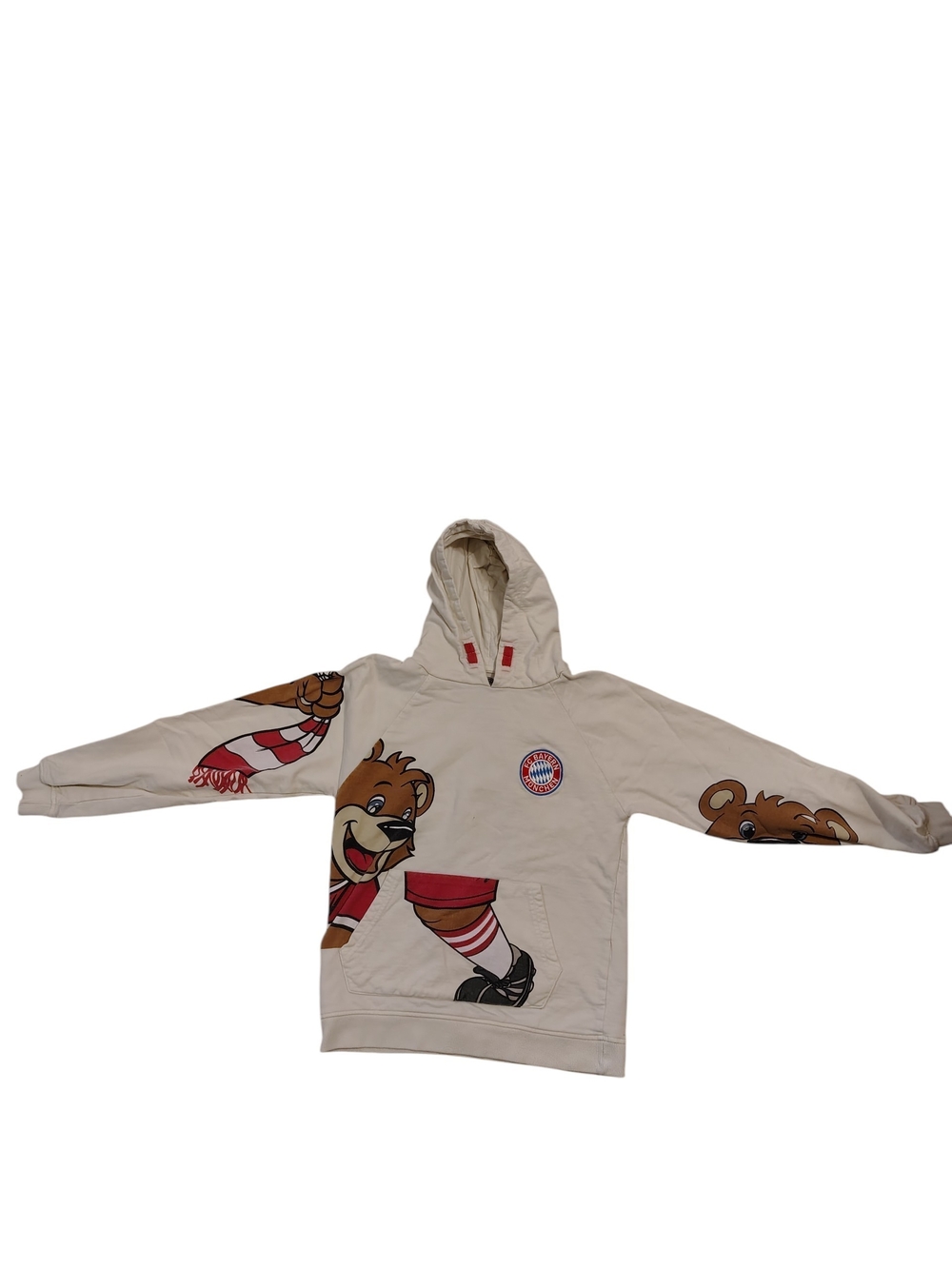 Kids FC Bayern Munchen Light Weight Hoodie Sz. 128 (7-8 US)